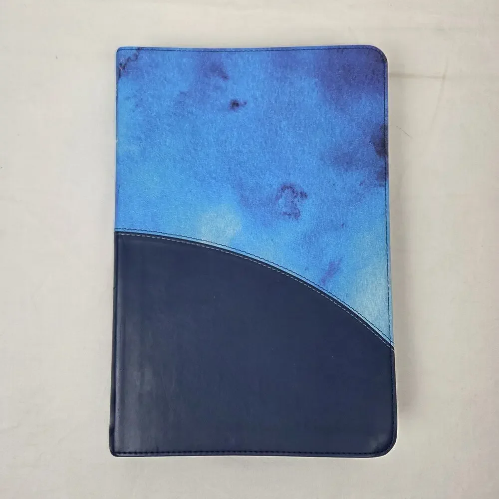 Bonded Leather Holy Bible NIV The Message Parallel New International Version